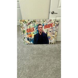 Bobby Axelrod “Self Made” Canvas Art – Motivational Wall Decor